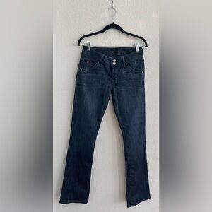 Hudson Beth Baby Boot cut jeans. Dark wash size 27.